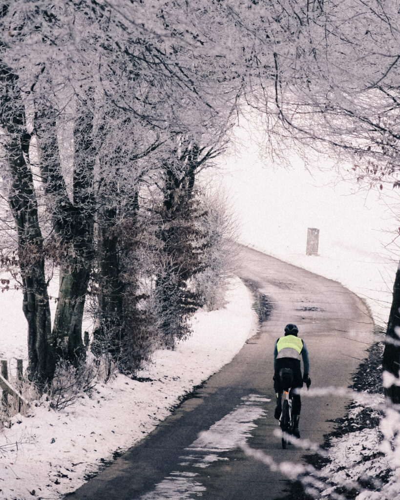 Cyclism. Fatpigeon rides no matter the weather.